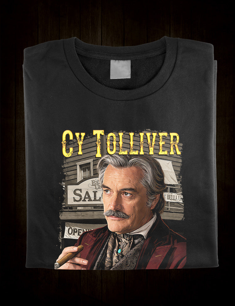 y Tolliver western character t-shirt
