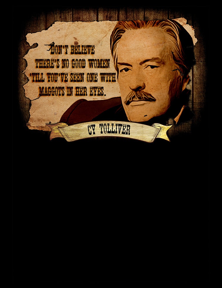 Cy Tolliver Character Tee - Deadwood TV Series Apparel