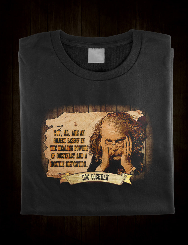Beloved Deadwood Character Shirt - Doc Cochran Tee