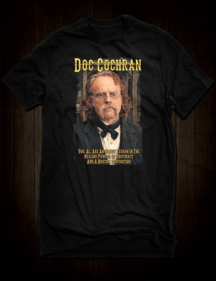 Doc Cochran Deadwood t-shirt design