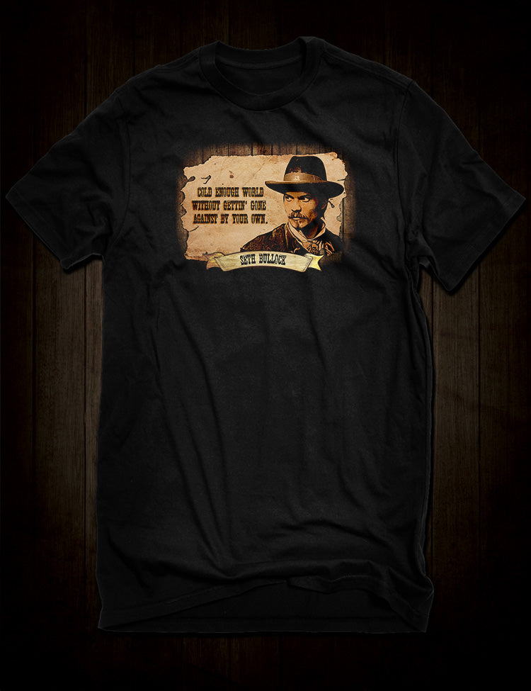 Seth Bullock Deadwood T-Shirt - Iconic Character Apparel