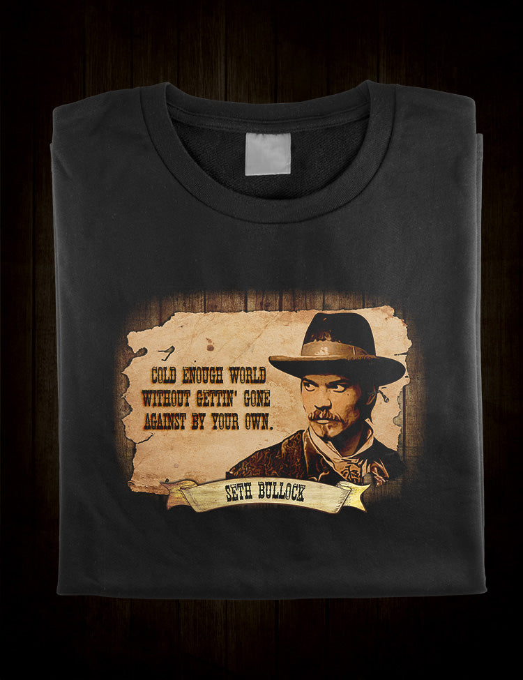 Seth Bullock Character Tee - Deadwood TV Series Apparel