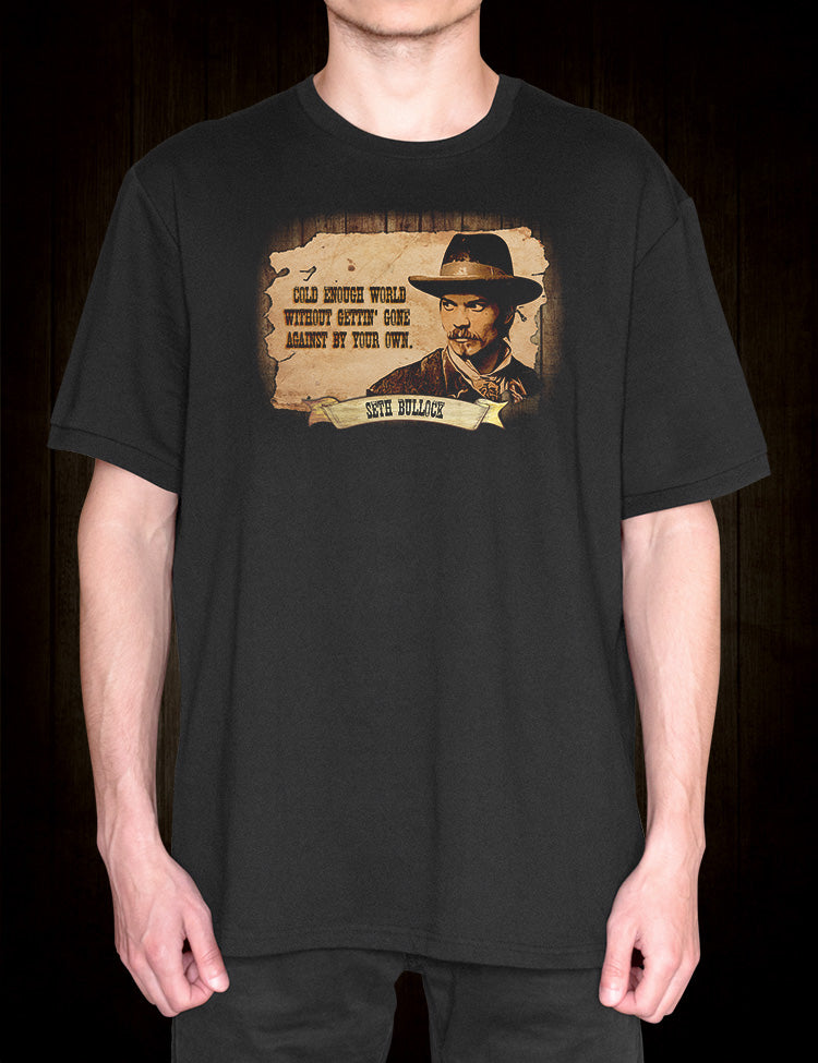 Exclusive Seth Bullock Tee - Deadwood Tribute Shirt
