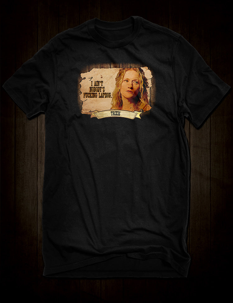 Trixie Character Tee - Deadwood TV Series Apparel