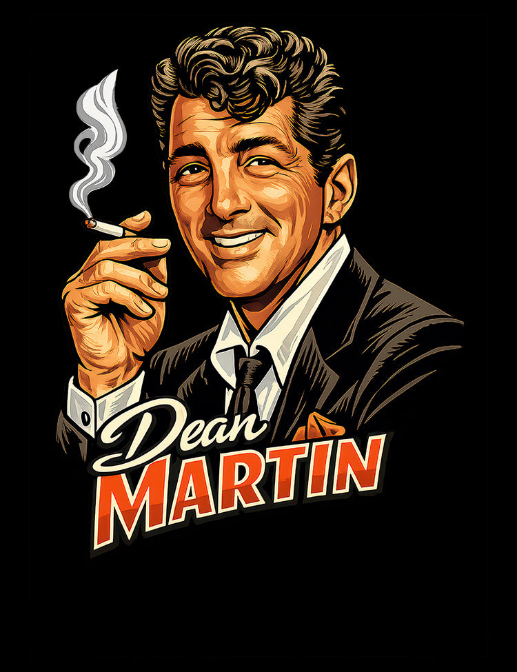 Dean Martin classic crooner tribute tee