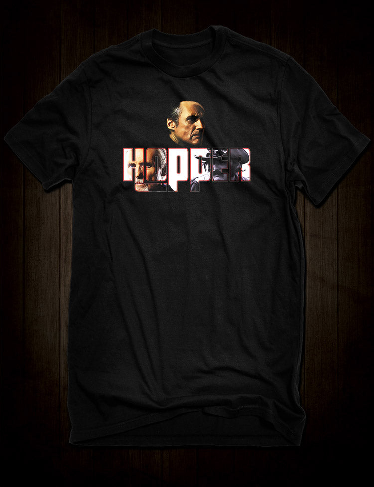 Dennis Hopper Portrait T-Shirt - Tribute to a Legendary Actor
