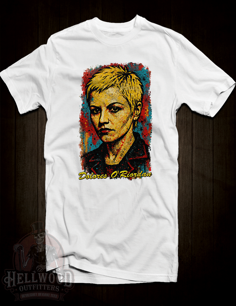 The Cranberries singer tribute t-shirt