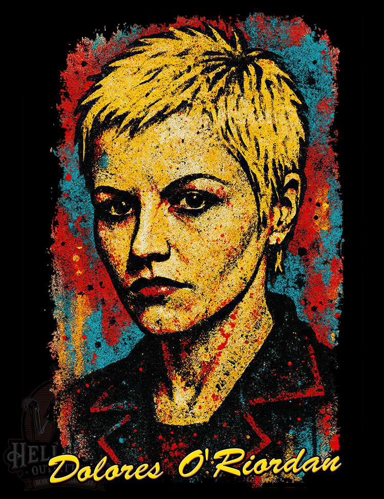 Irish music legend Dolores O’Riordan graphic tee