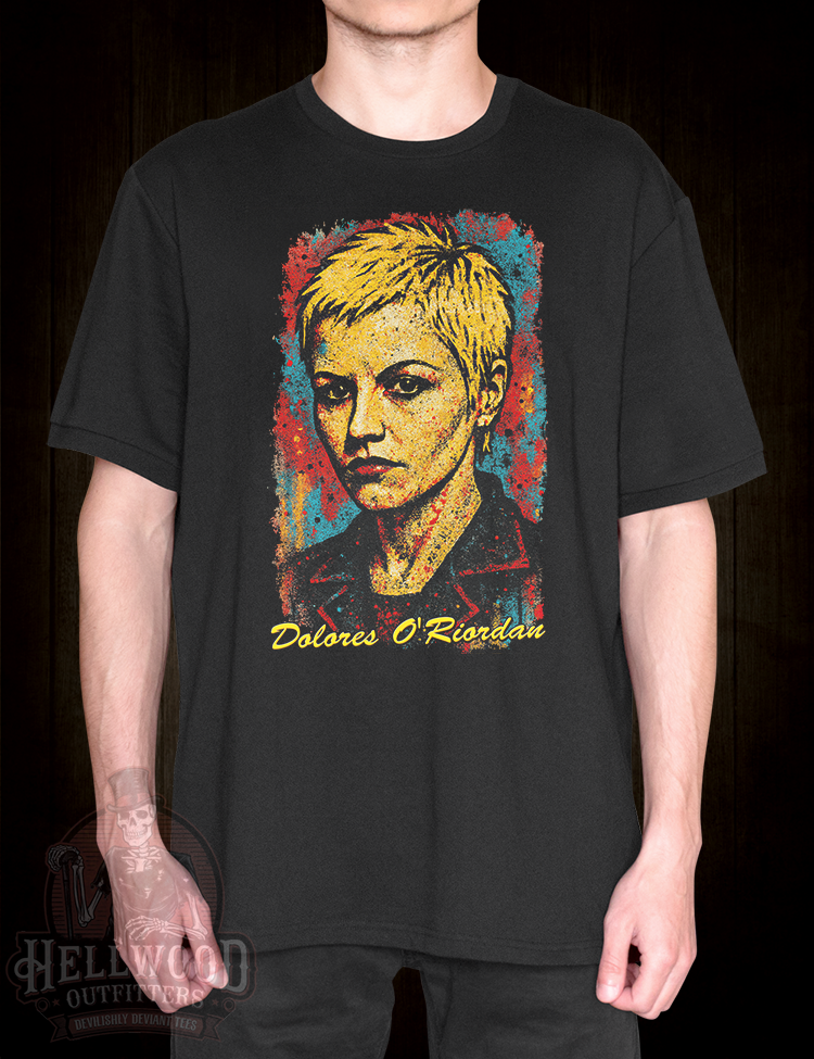 Alternative rock icon Dolores O’Riordan shirt