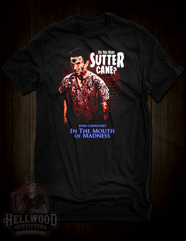 In the Mouth of Madness t-shirt John Carpenter horror