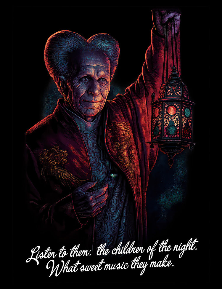 classic vampire film Dracula 1992 Oldman portrait