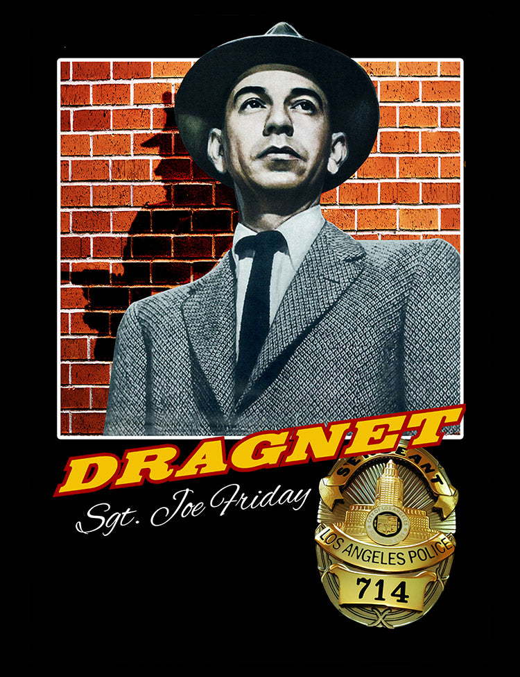 Classic cop show t-shirt Dragnet