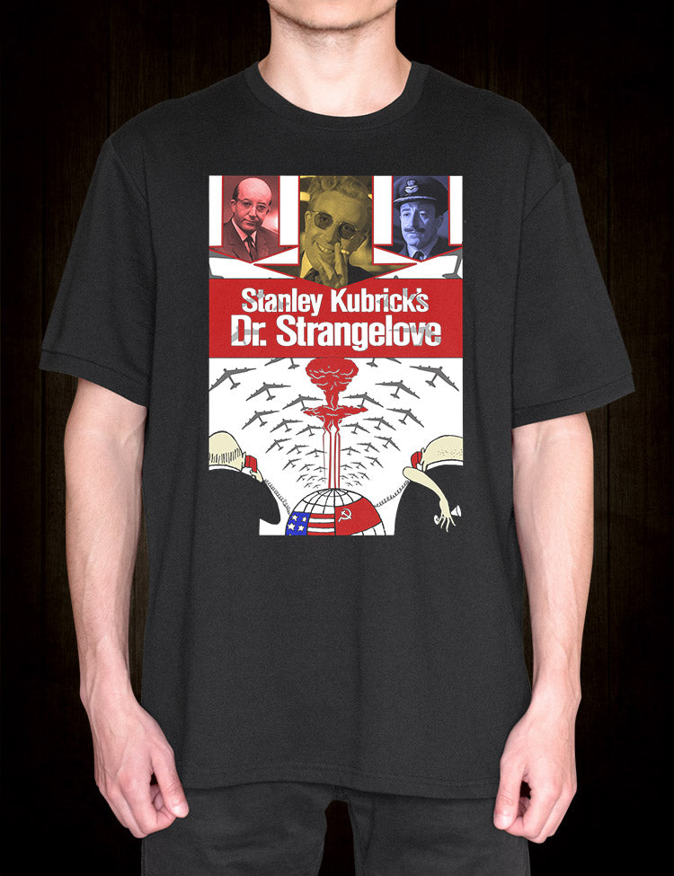 Peter Sellers-inspired Dr. Strangelove T-shirt design
