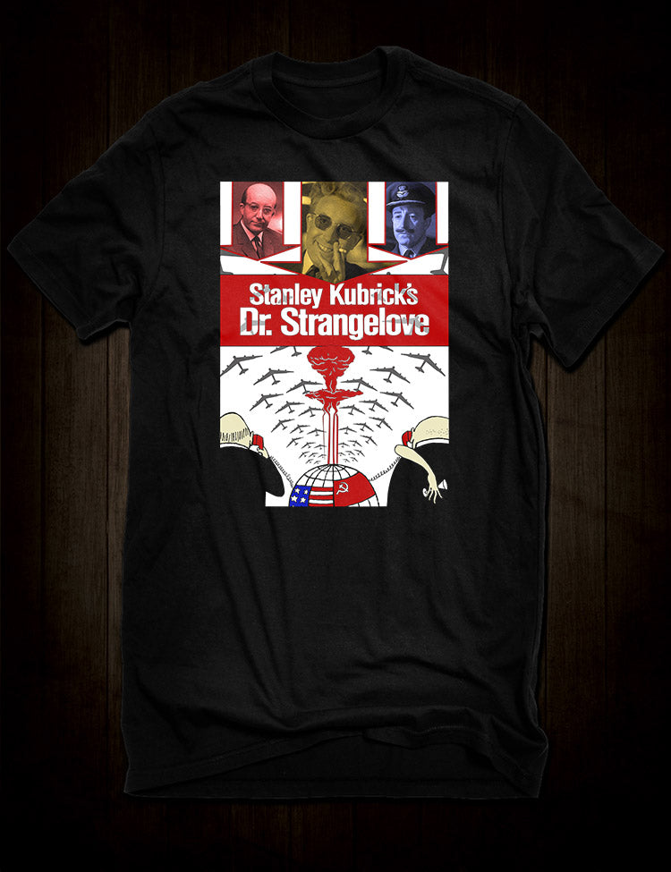 Classic Dr. Strangelove movie tee for film enthusiasts
