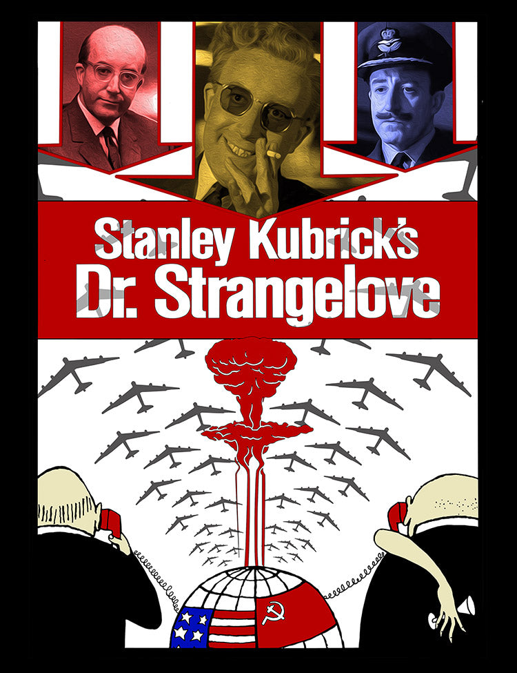 Commemorative Dr. Strangelove apparel for fans