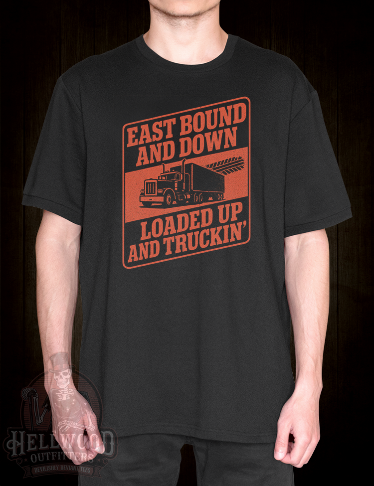 Outlaw country anthem East Bound and Down tee