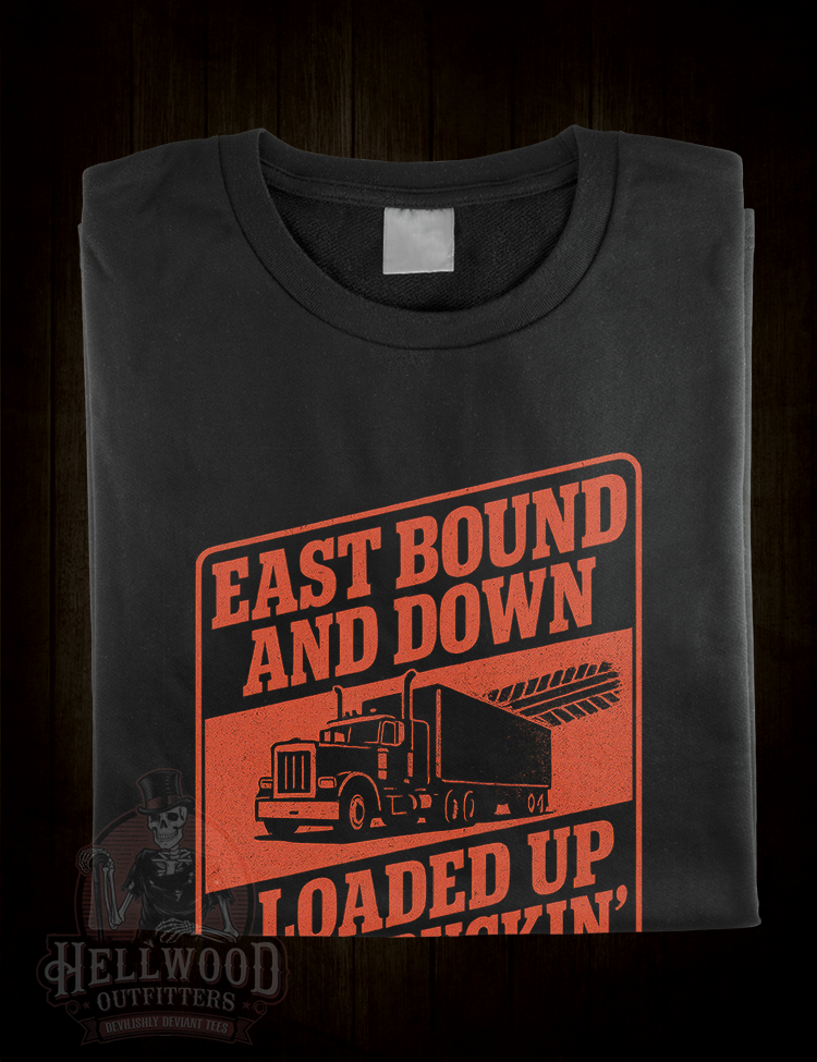 Jerry Reed trucker anthem East Bound and Down shirt