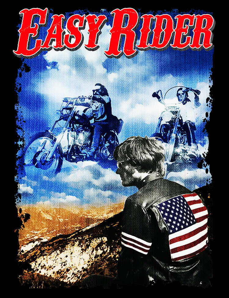 Easy Rider T-Shirt | A Cult Classic Film Tee – Hellwood Outfitters