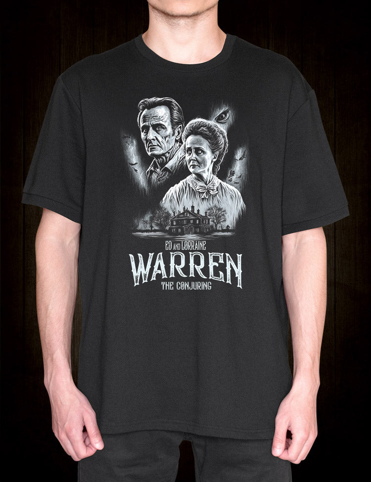 Ed and Lorraine Warren T-Shirt: Order yours today and show your love for the paranormal investigators!
