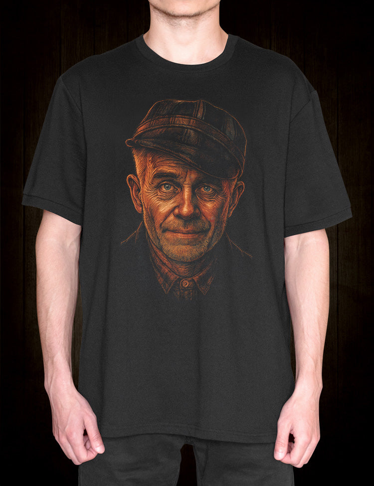 Cult horror inspiration Ed Gein graphic T-shirt