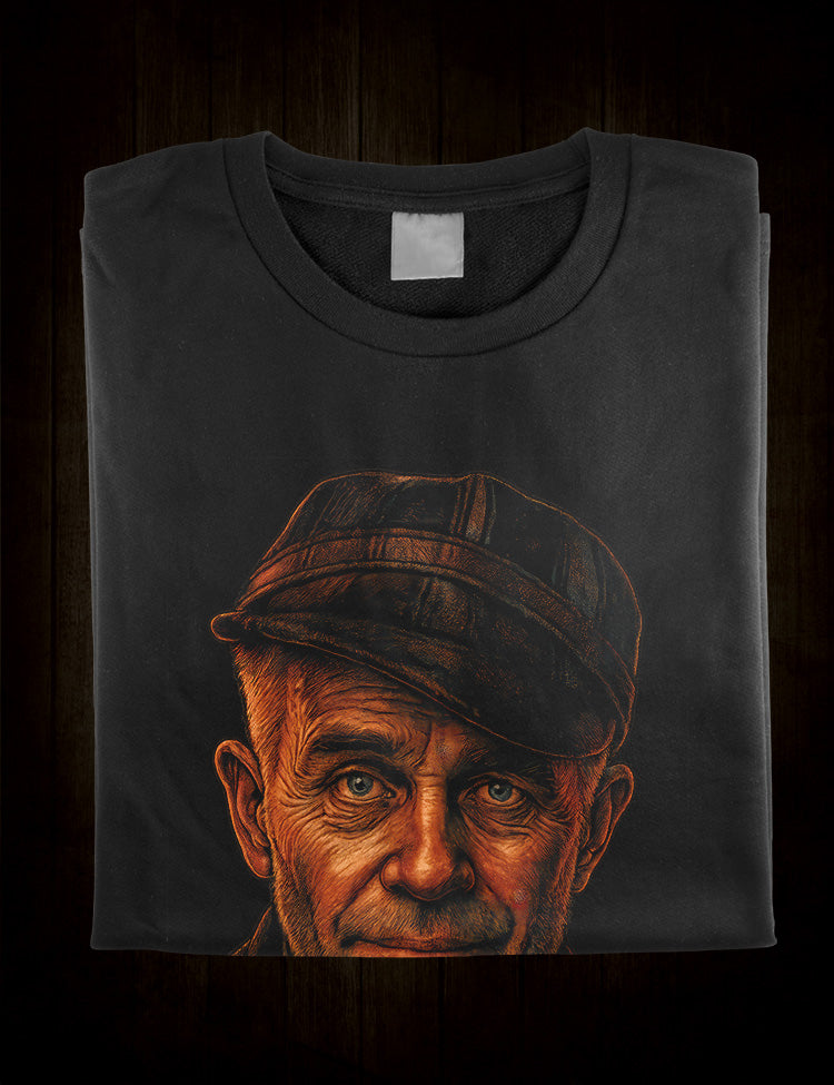American true crime Ed Gein portrait apparel