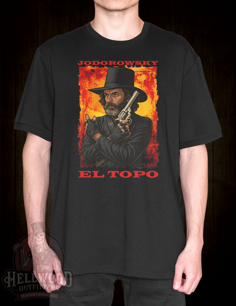 El Topo gunslinger figure on desert background