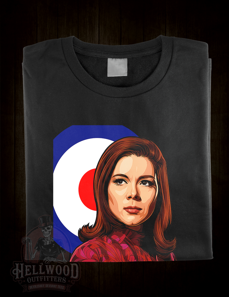 Hellwood Outfitters Emma Peel The Avengers tee