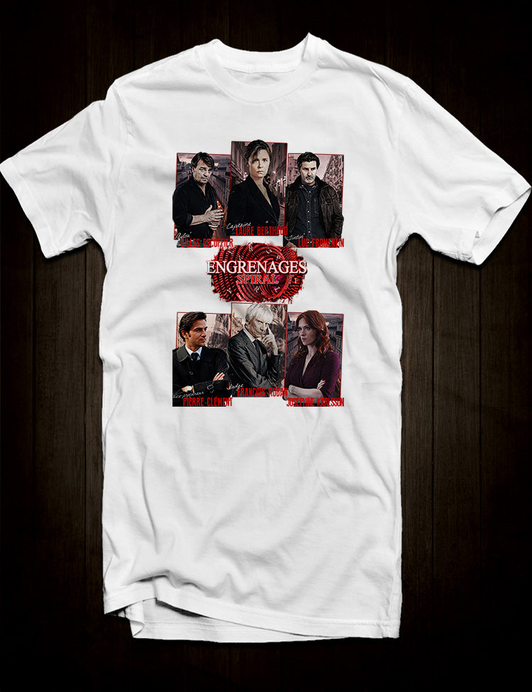 Iconic Crime Drama Fashion - Engrenages Tee