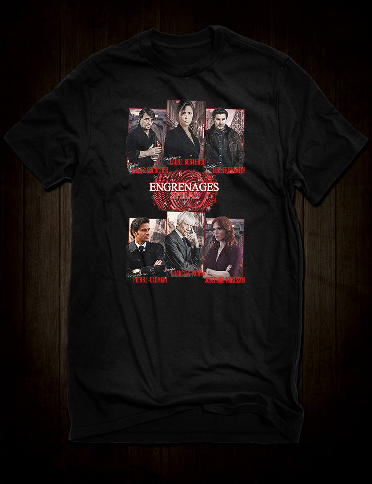 Exclusive Spiral Tee - Engrenages Tribute Shirt