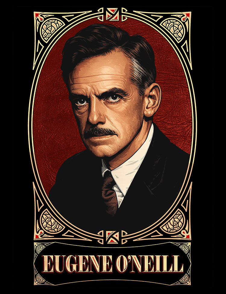 Eugene ONeill playwright portrait artwork