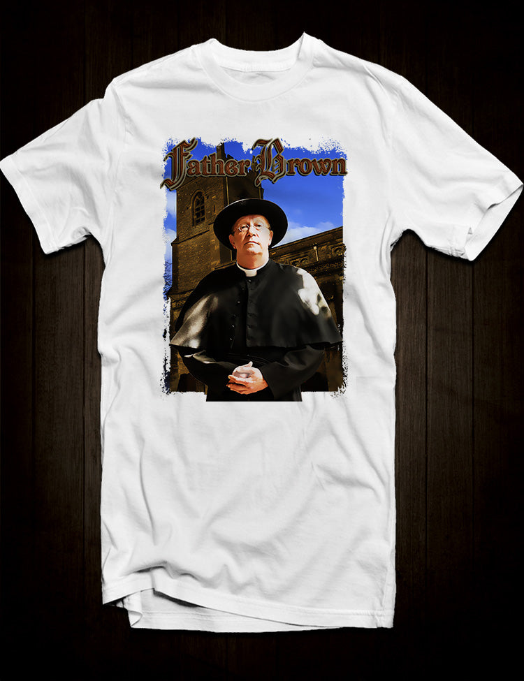 G.K. Chesterton Father Brown tee
Classic detective TV show apparel