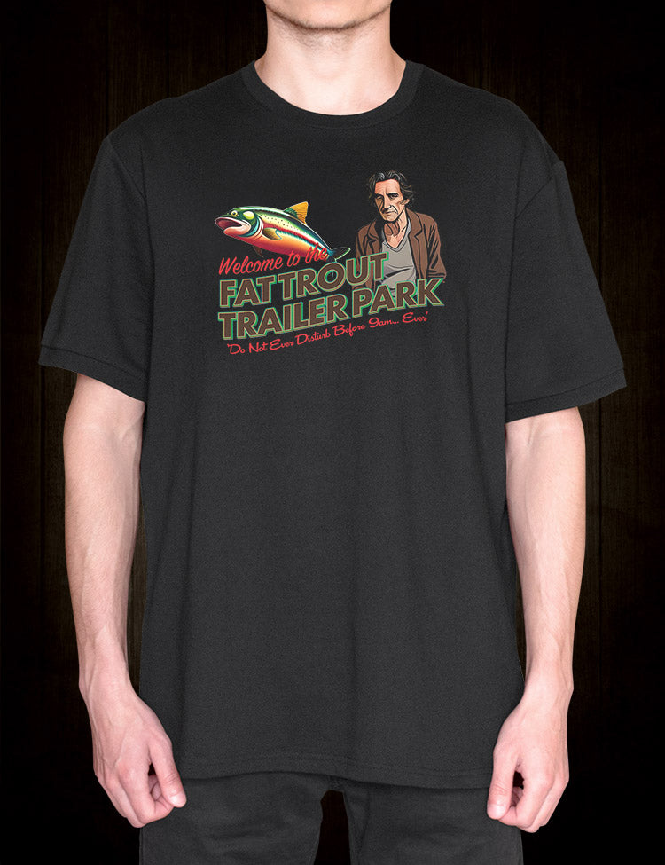 Enigmatic homage: Twin Peaks-inspired Tee with Fat Trout Design