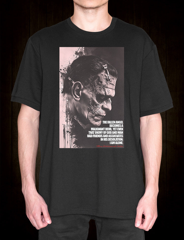 Iconic Literary Classic Shirt - Mary Shelley's Frankenstein Tee