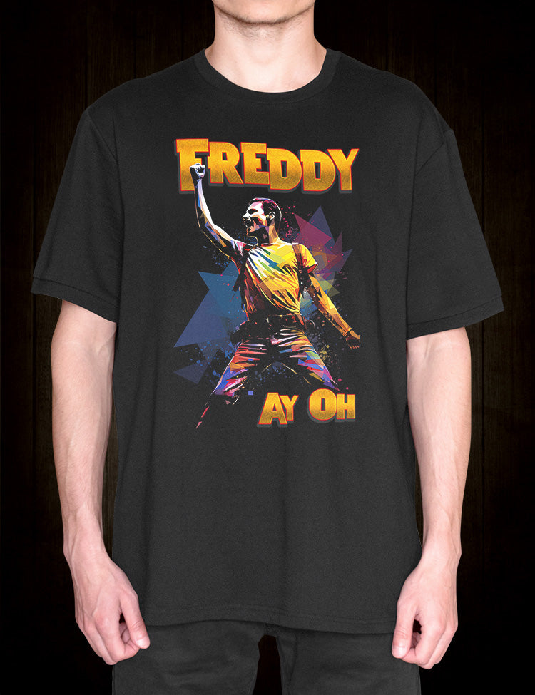 Inspirational Music Icon Shirt - Freddie Mercury Tee