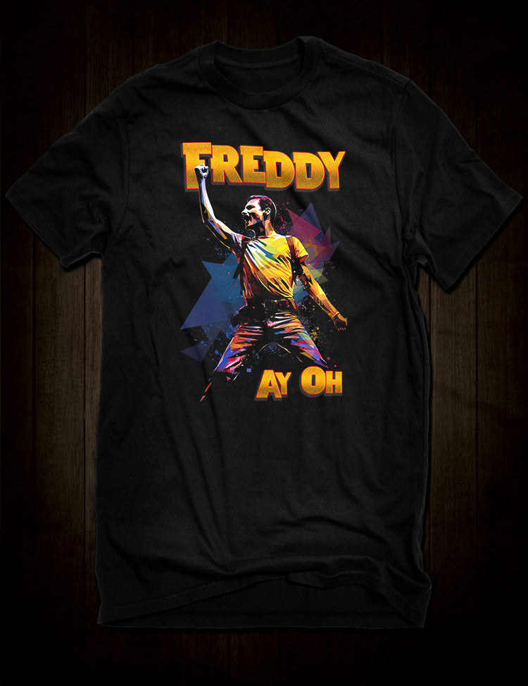 Exclusive Freddie Mercury Tee - Rock Icon Fashion