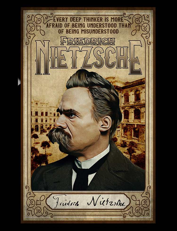 Intellectual fashion: Nietzsche Signature Tee