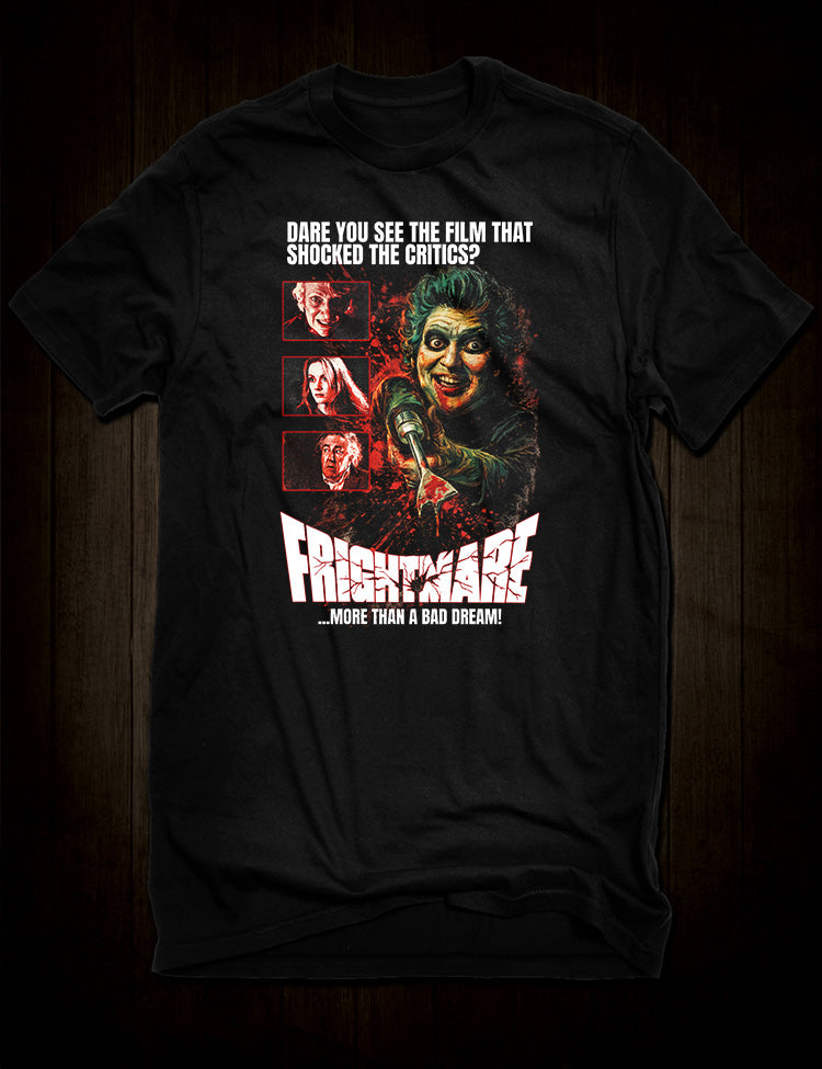 Frightmare t-shirt 1974 British horror film