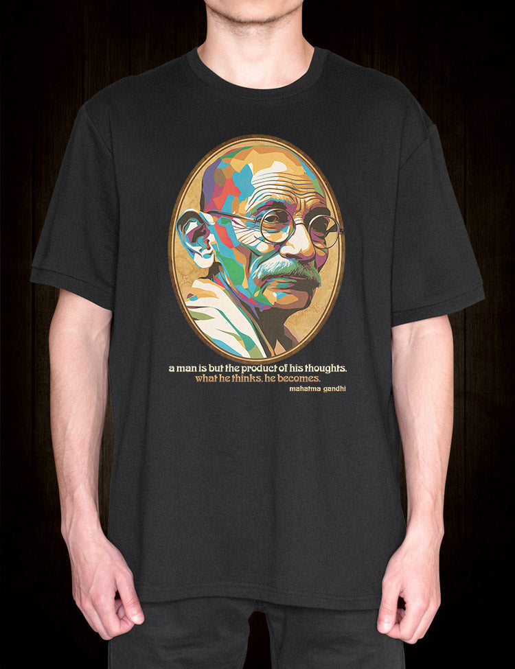 peace and nonviolence Mahatma Gandhi shirt