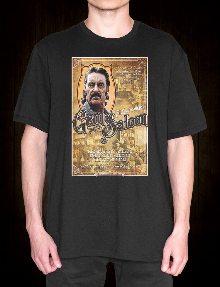Exclusive Gem Saloon Tee - Embracing the Grit of the Wild West