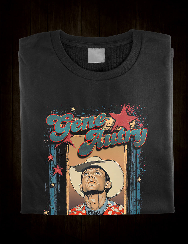 Gene Autry western star t-shirt