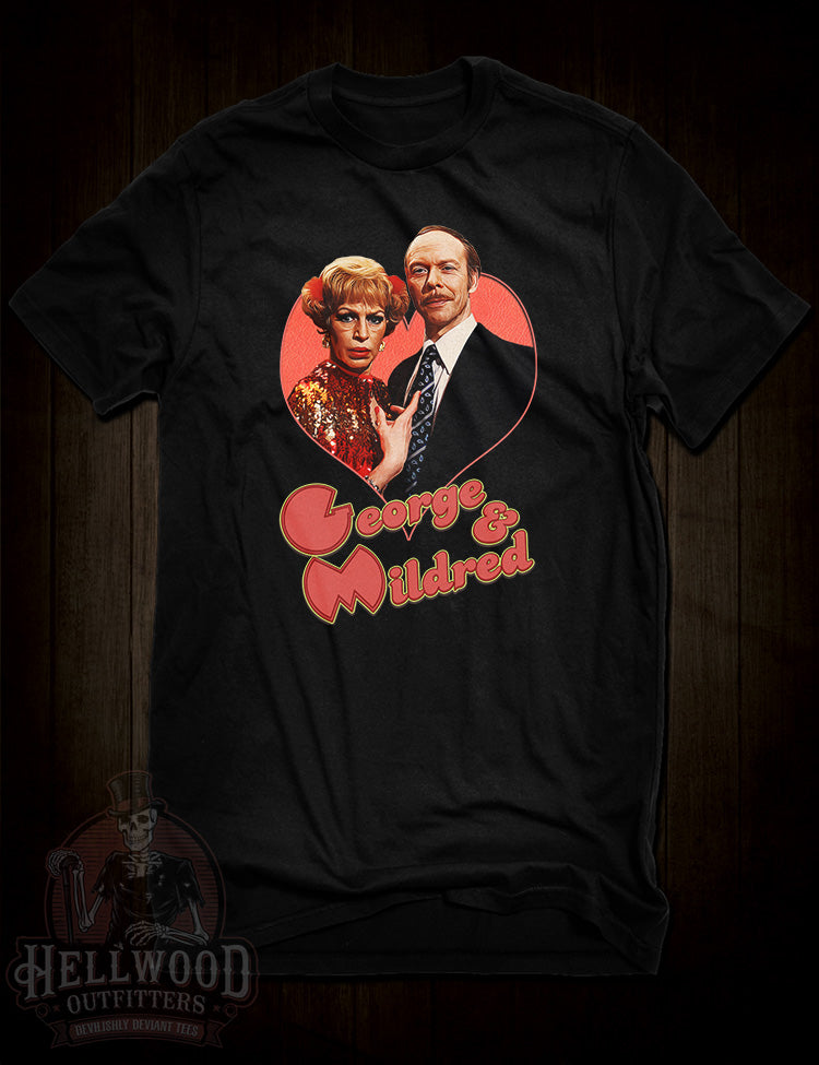 George and Mildred British sitcom tribute t-shirt