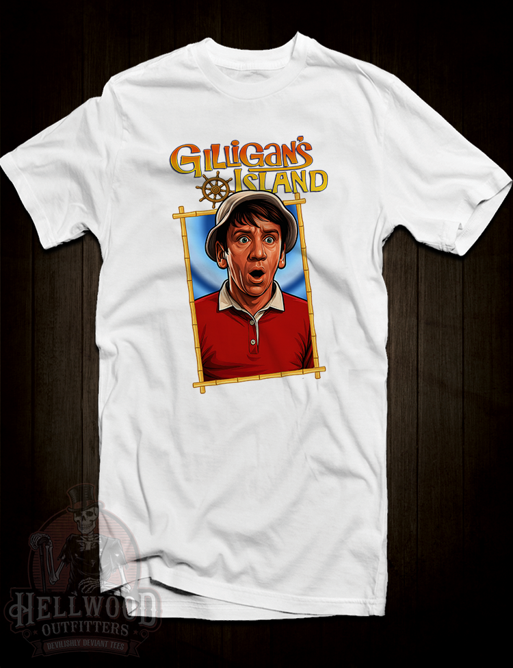 Retro comedy television Gilligan t-shirt