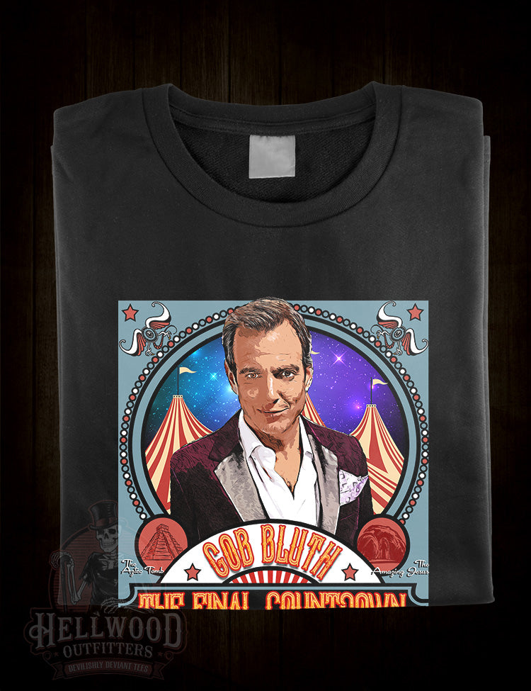 Gob Bluth comedic magic and antics t-shirt