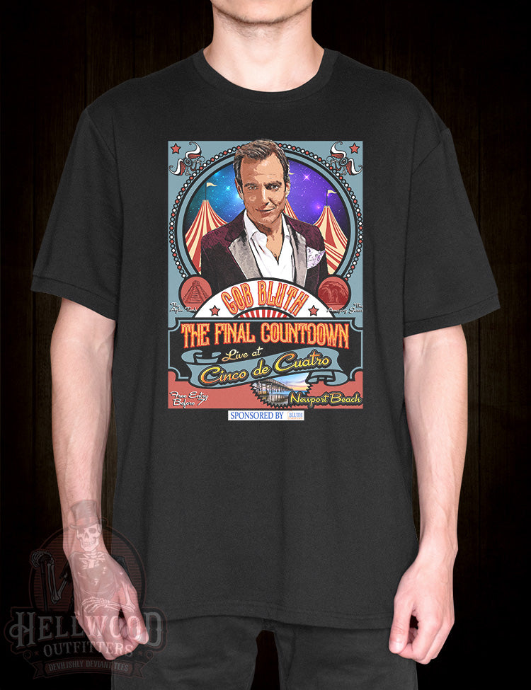 Cult comedy classic Gob Bluth tribute merchandise