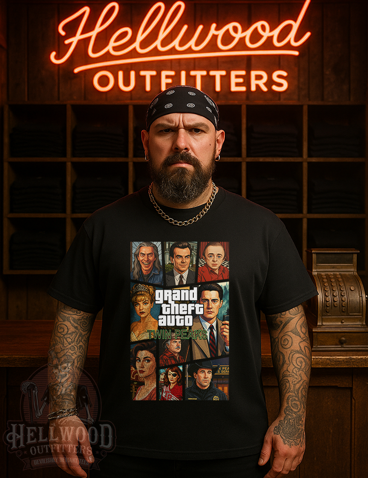 Cult television and classic video game fan shirt