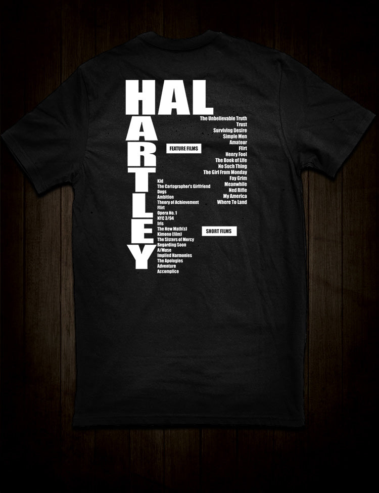 Hal Hartley arthouse film inspired design