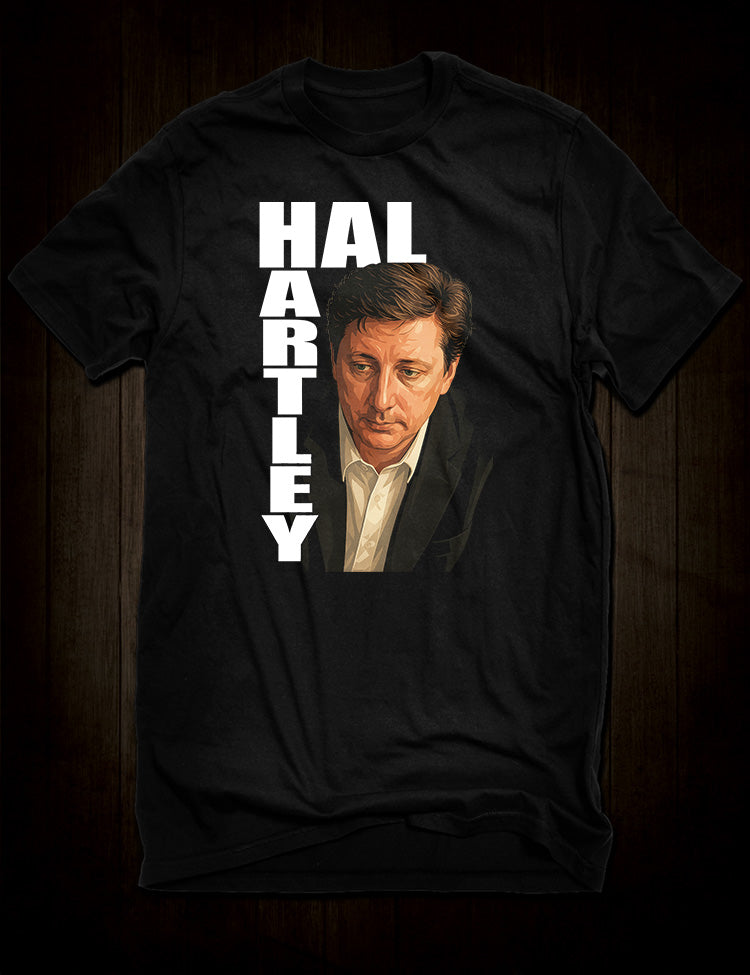 Hal Hartley portrait indie film artwork t-shirt