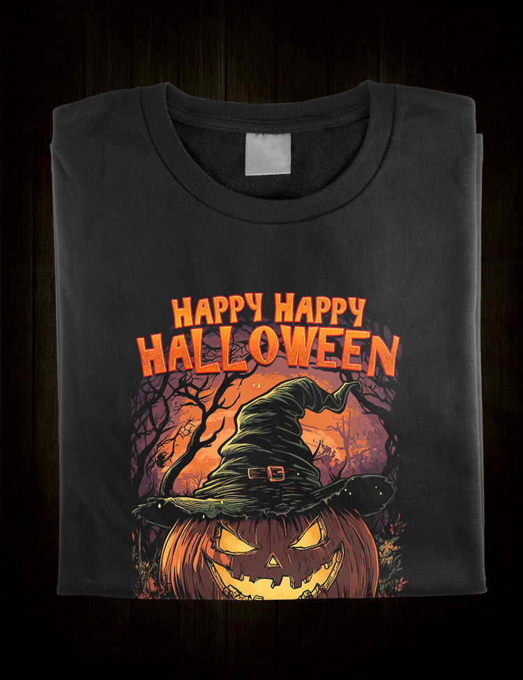 Scary pumpkin Halloween shirt