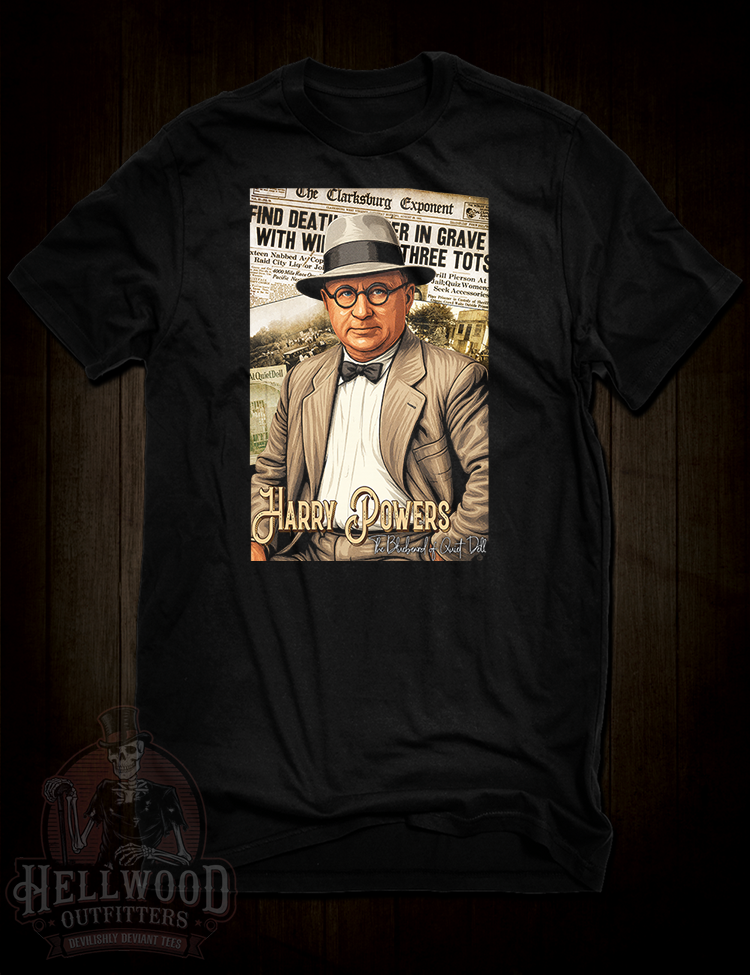 Harry Powers true crime t-shirt