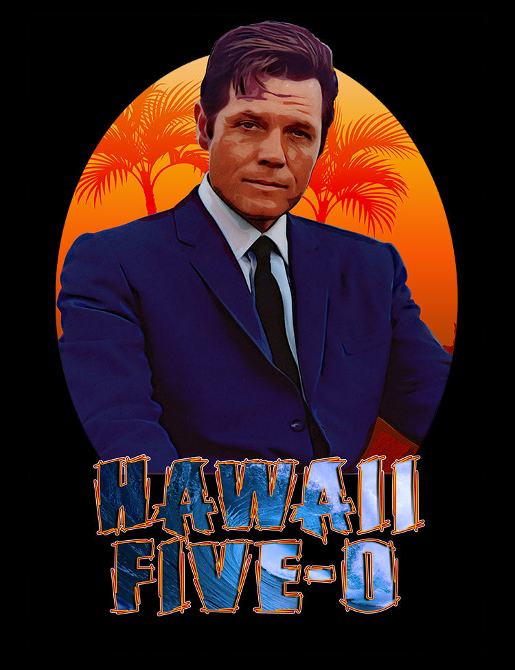 Vintage nostalgia: Jack Lord as McGarrett Signature T-Shirt